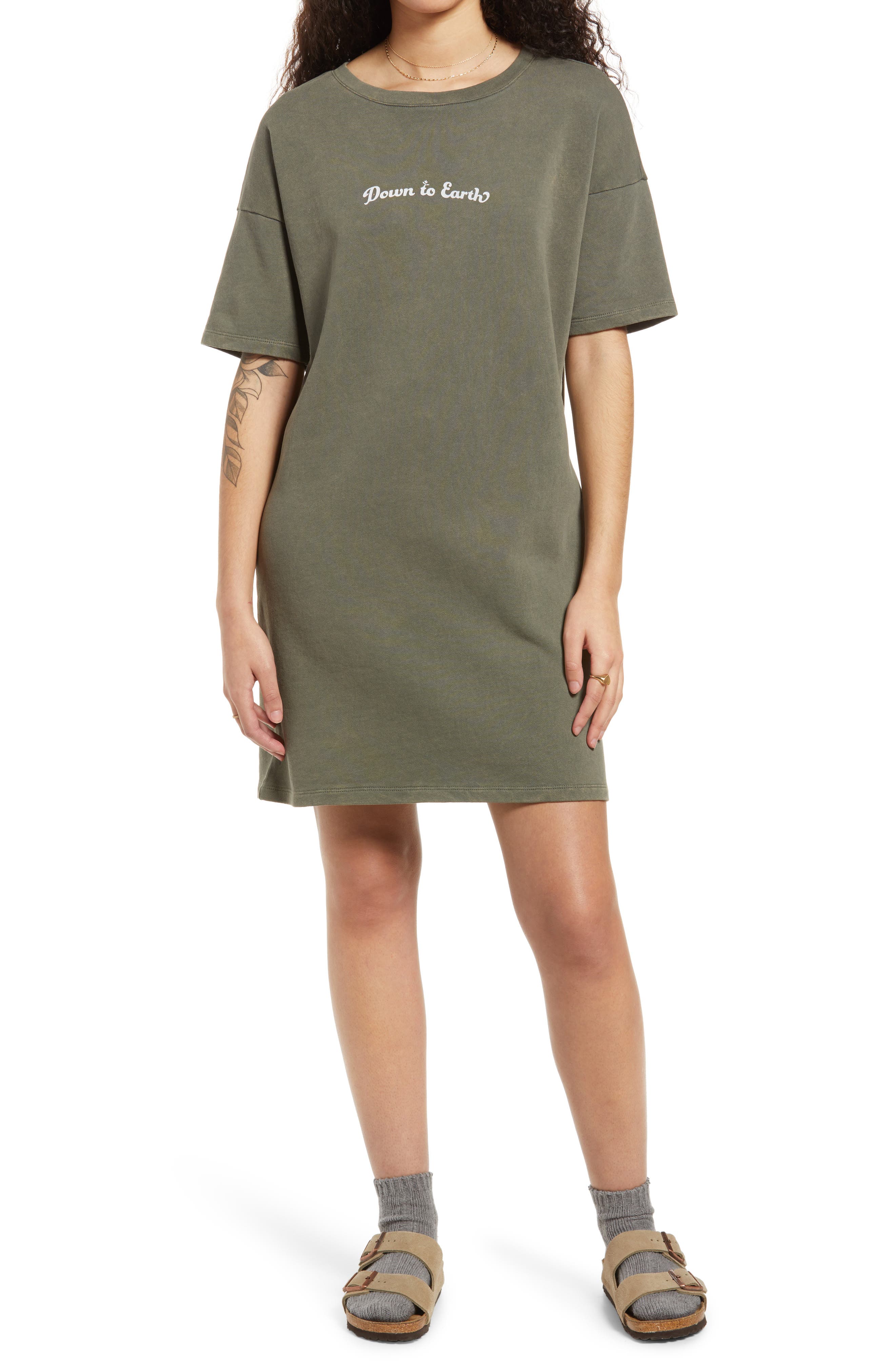 sleeve t shirt dress