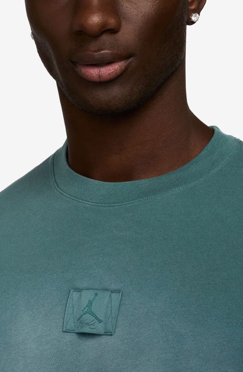 Shop Jordan Fight Essentials 85 Ombré T-shirt In Oxidized Green