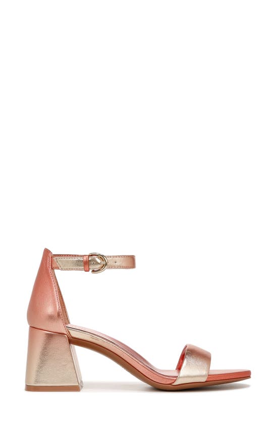 Naturalizer Vera Caliente Ankle Strap Sandal In Sunset Ombre Metallic