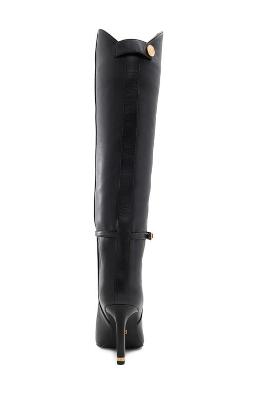 Shop Ted Baker London Piper Pointed Toe Knee High Boot In Black