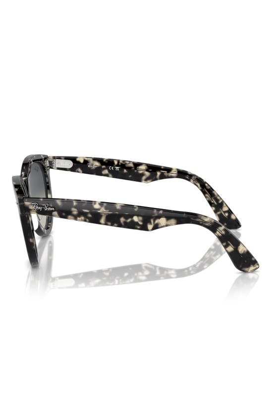 Shop Ray Ban Ray-ban Wayfarer Way 54mm Gradient Oval Sunglasses In Gunmetal Tort