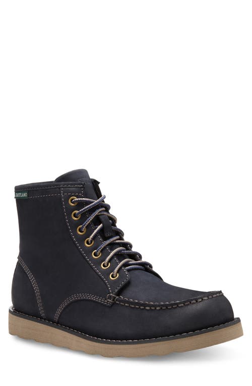 Eastland 'Lumber Up' Moc Toe Boot in Navy