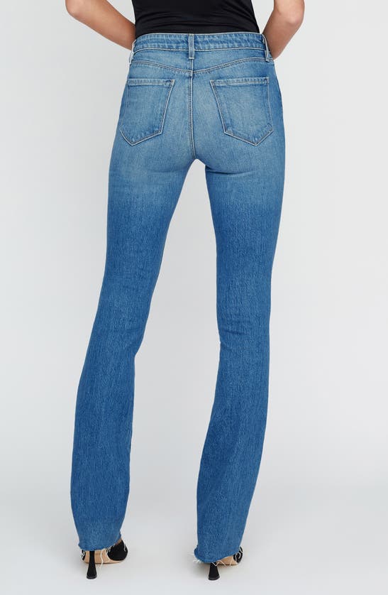 Shop L Agence Ruth Raw Hem Straight Leg Jeans In Cowan