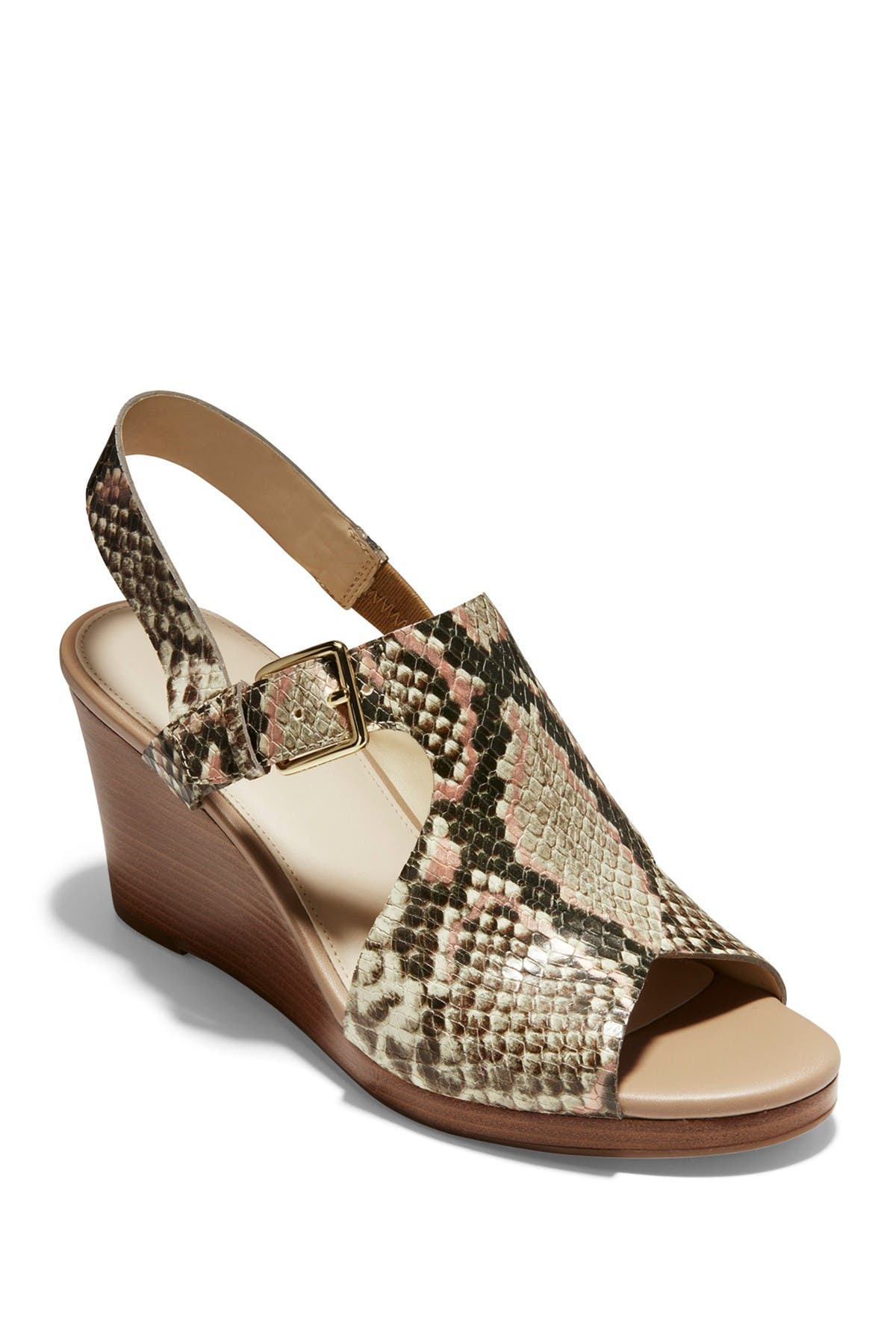 cole haan snakeskin sandals