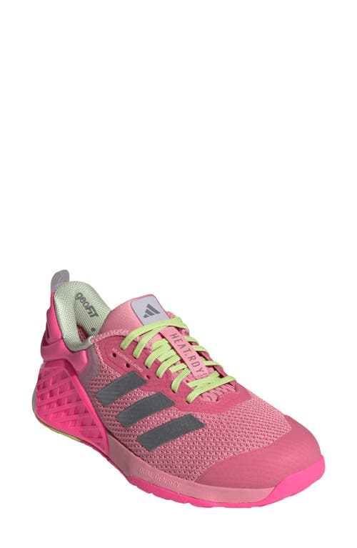 Shop Adidas Originals Adidas Dropset 3 Training Shoe In Semi Pink Spark/iron/silver