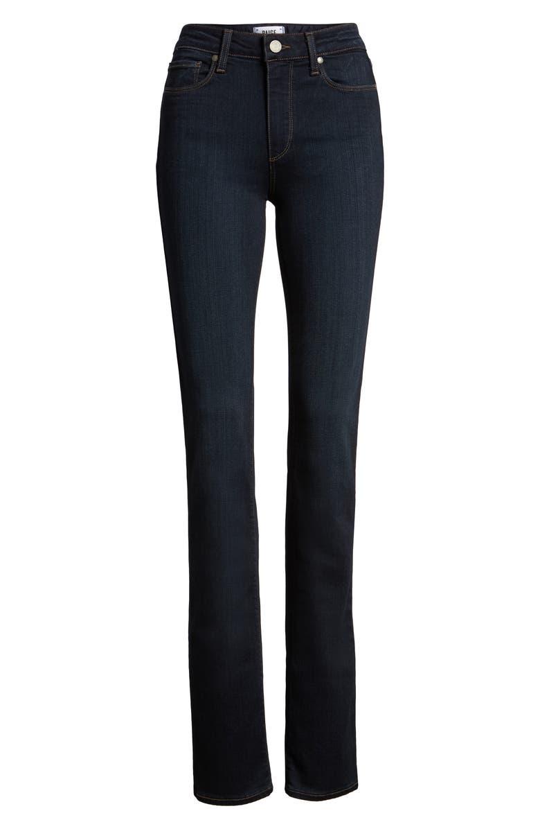 PAIGE Transcend - Hoxton High Waist Straight Jeans (Mona) | Nordstrom