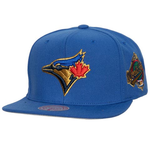 Youth Toronto Blue Jays New Era Royal Patch Trucker 9FORTY Snapback Hat