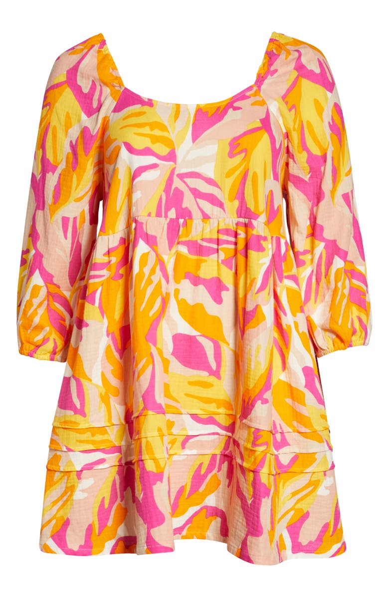 Sanctuary Summer Swing Long Sleeve Cotton Babydoll Dress | Nordstrom