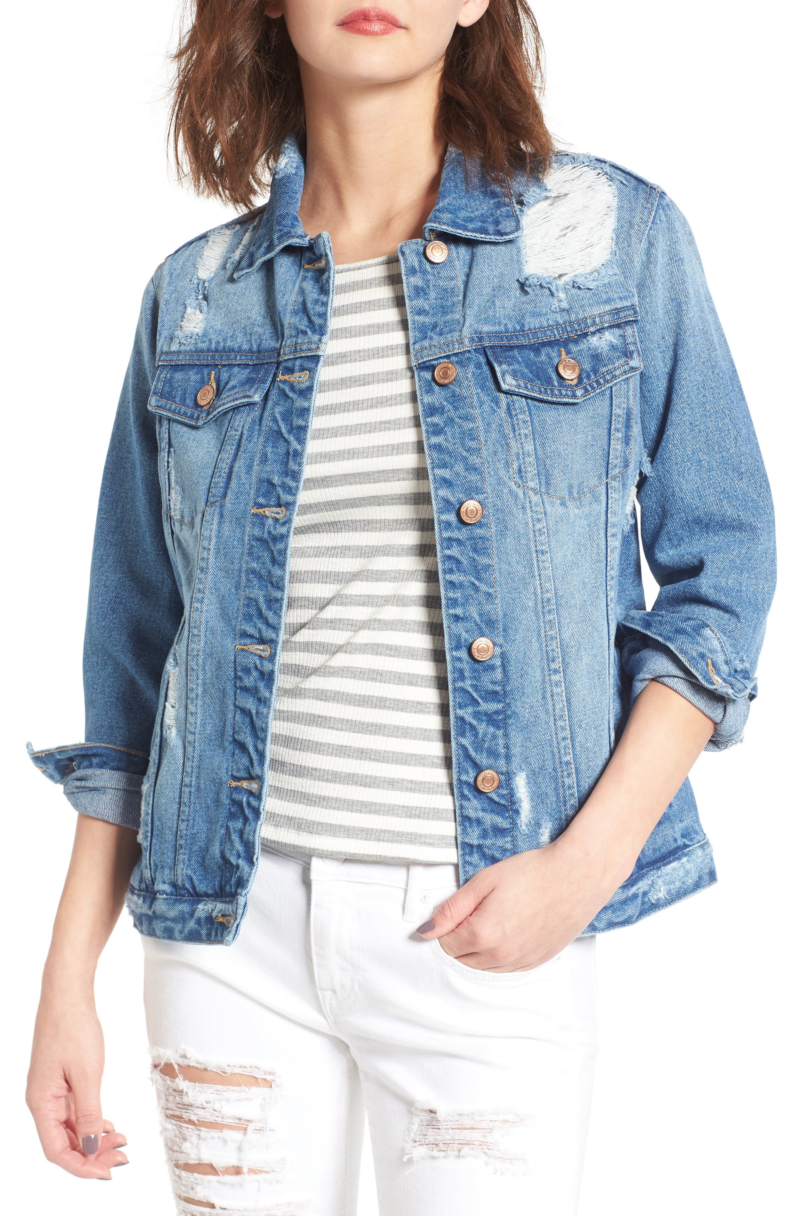 thread and supply jean jacket