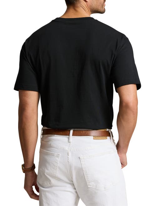 Polo Ralph Lauren Polo Pony T-shirt In Black