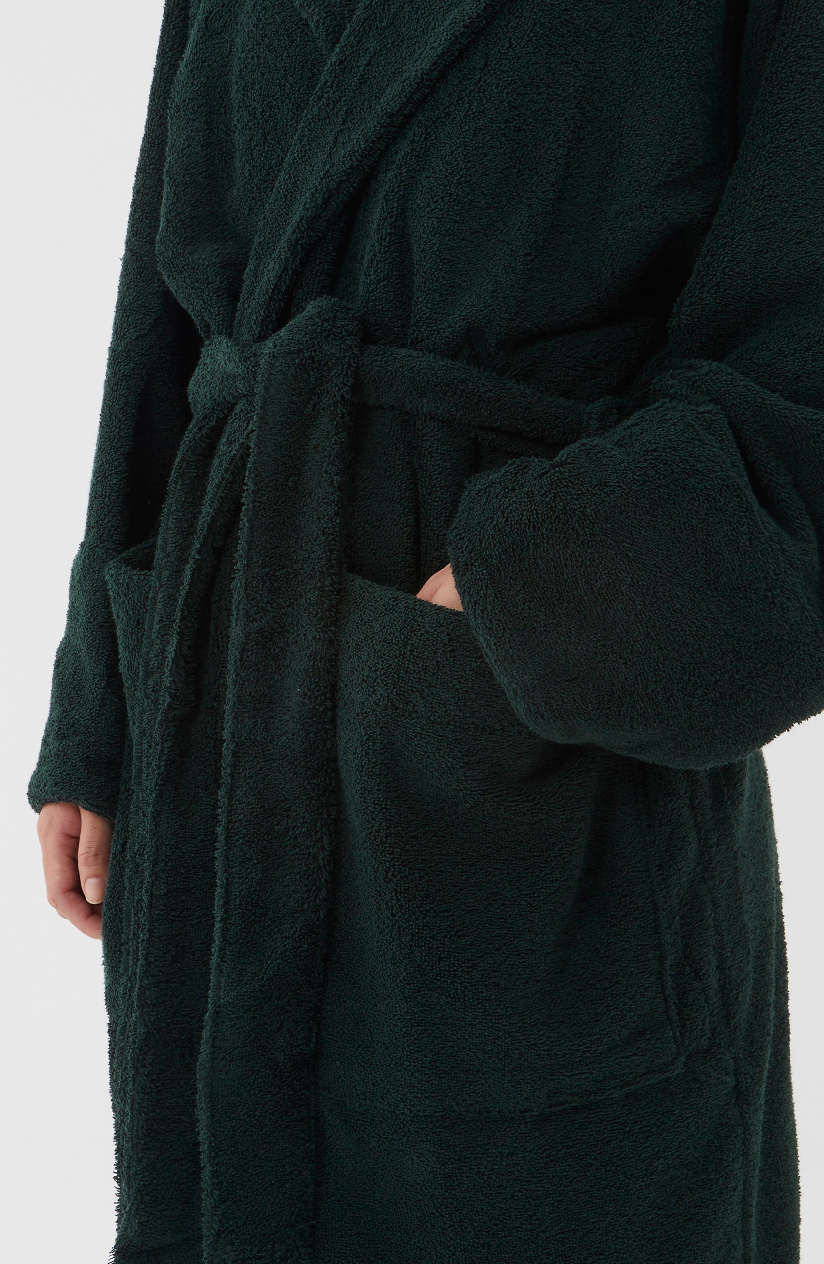 Tekla Organic Cotton Hooded Bathrobe Nordstrom