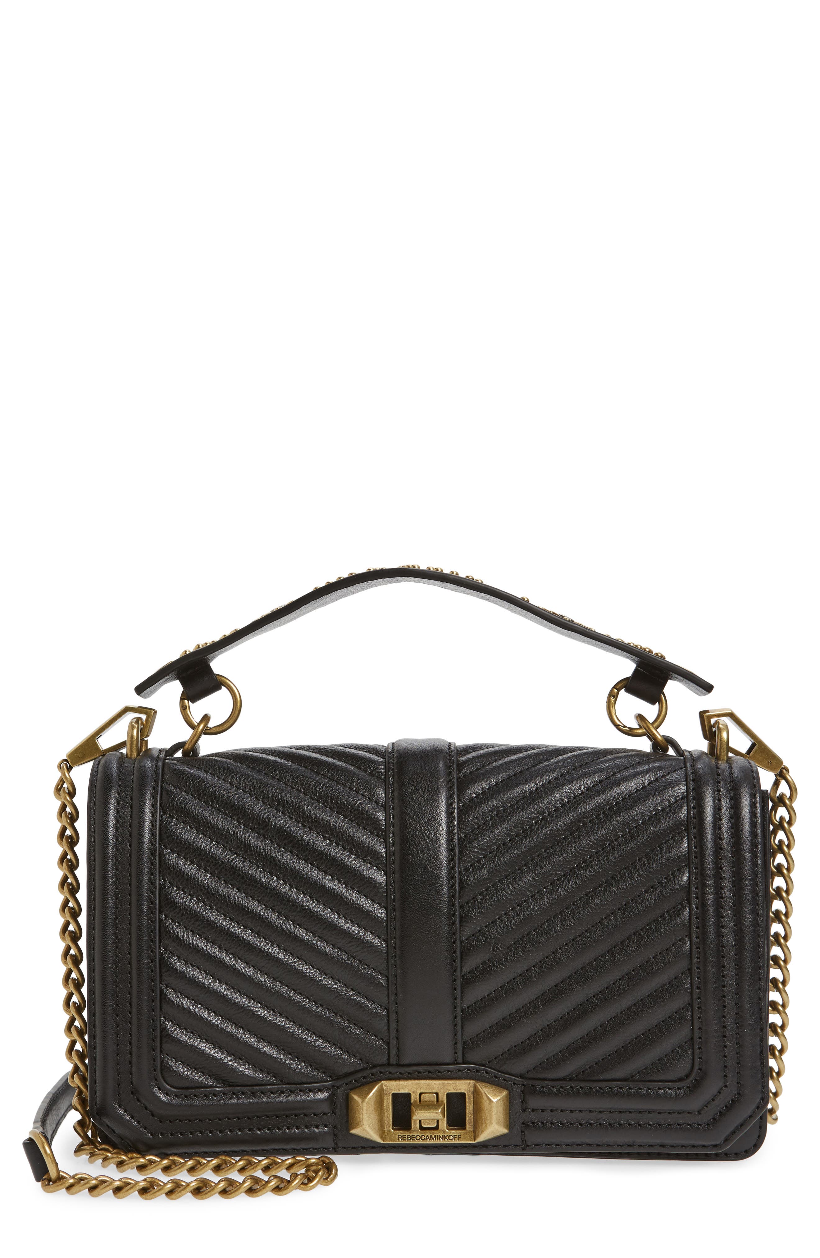 rebecca minkoff studded bag