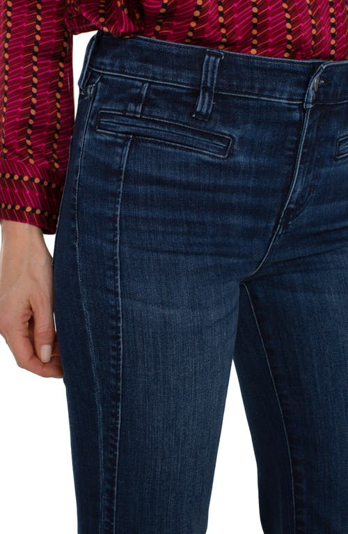 Liverpool Hannah Welt Pocket Flare Jeans In Mount Dora