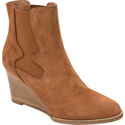 Andre Assous Sadie Wedge Chelsea Boot, Brown