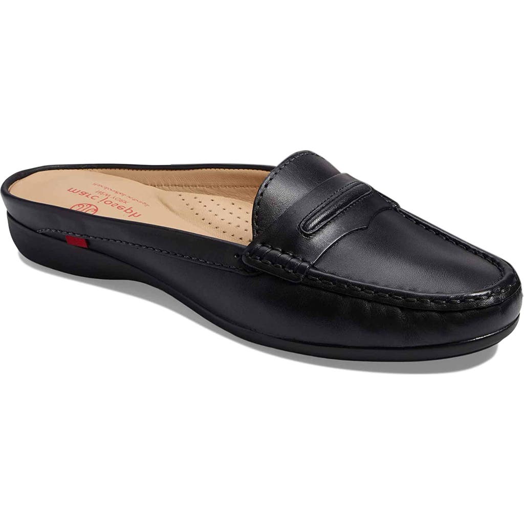 Marc Joseph New York Amsterdam Mule In Black Napa