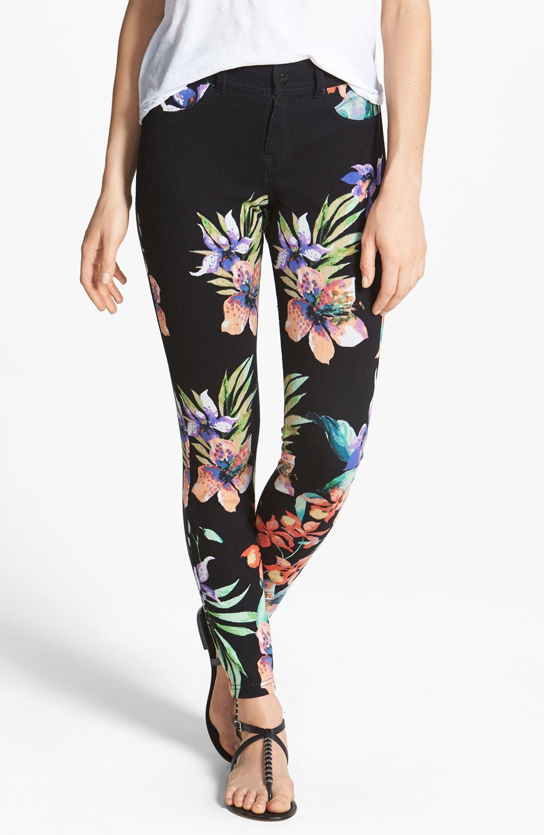 hue denim leggings nordstrom
