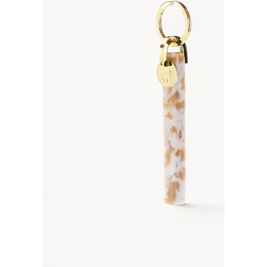 Machete Bar Keychain In Taupe Shell