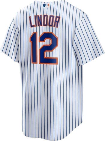 Toddler Nike Francisco Lindor Royal New York Mets Alternate Replica Player Jersey, 2T