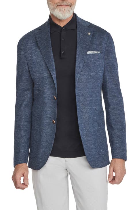 Queens Knit Linen & Cotton Mélange Sport Coat