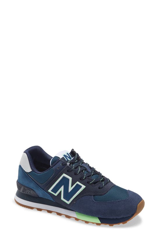 New Balance 574 Classic Sneaker In Blue