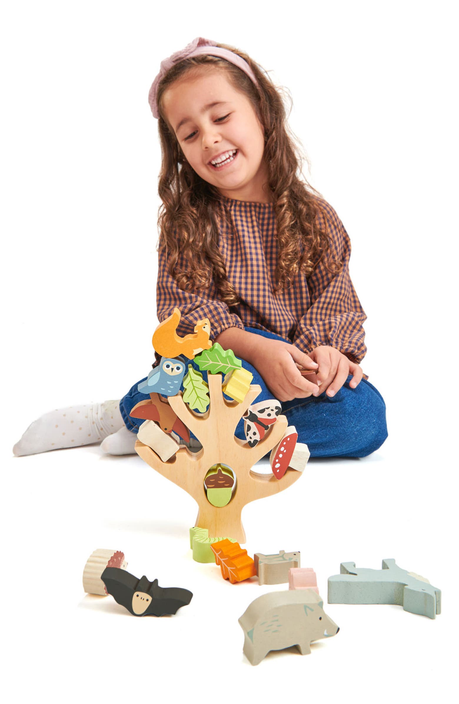 Stacking Tree Tender Leaf Toys Forest Stacking Playset | Nordstrom