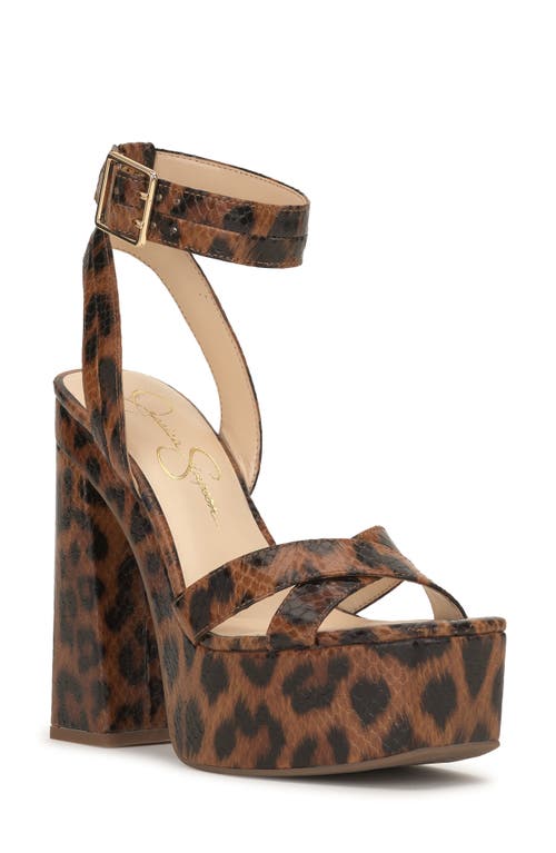 Jessica Simpson Beasley Ankle Strap Platform Sandal at Nordstrom,