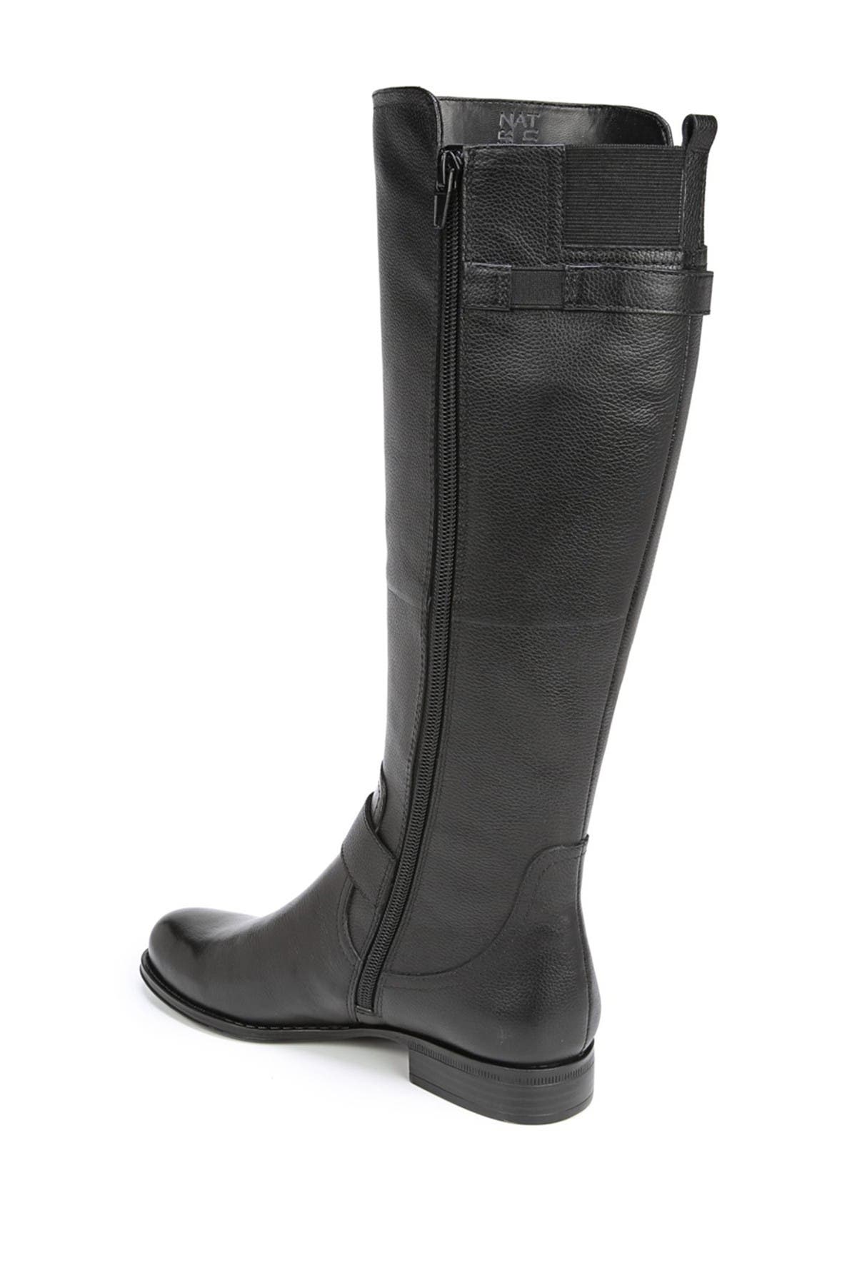 naturalizer tall leather boots
