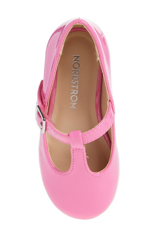 Shop Nordstrom Kids' Eliana T-strap Mary Jane In Pink Fandango