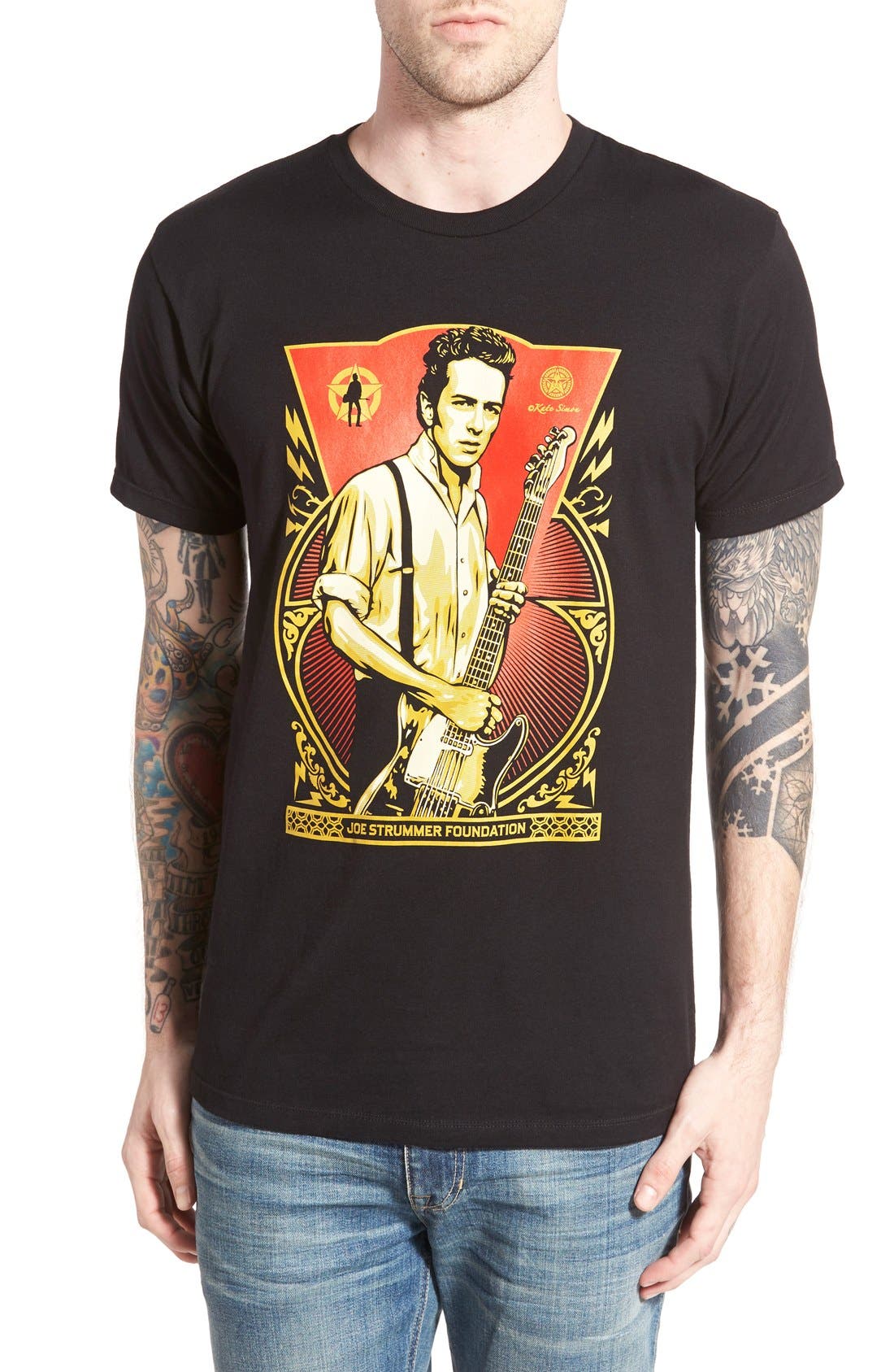 joe strummer t shirt