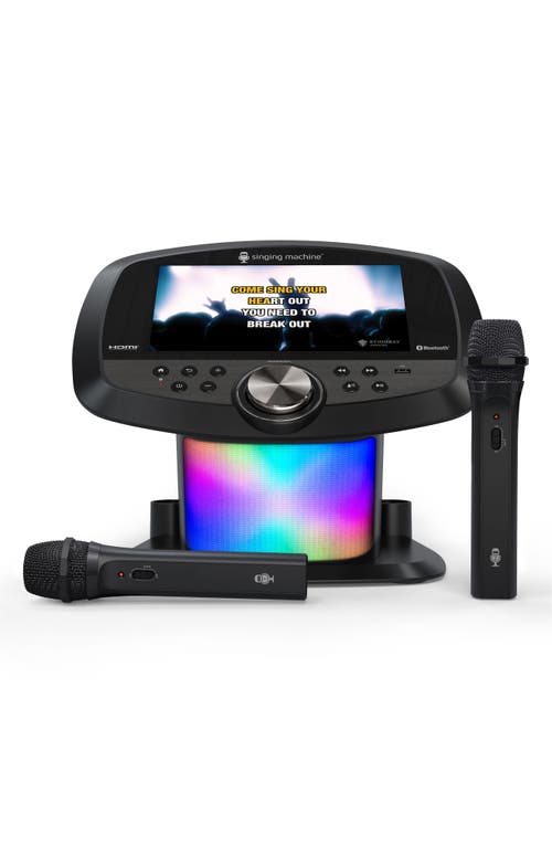 Singing Machine Premium WiFi Karaoke System in Black 