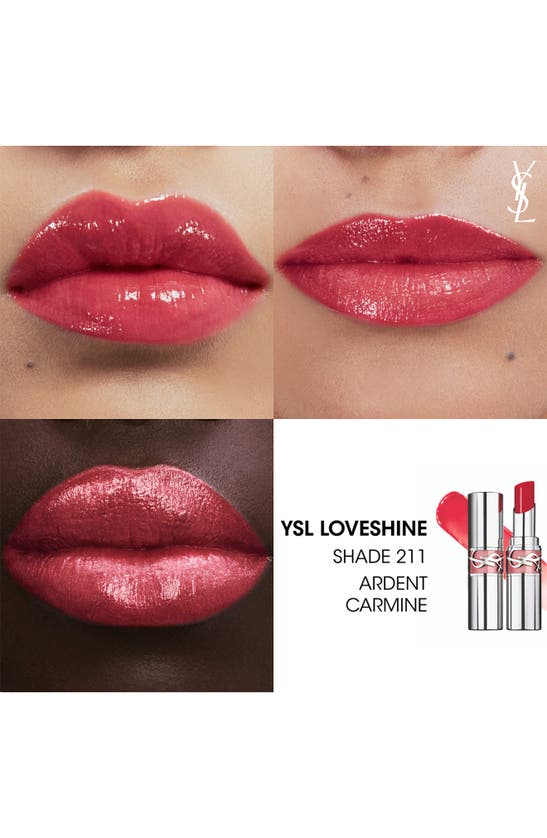 Shop Saint Laurent Loveshine Lip Oil Stick In 211