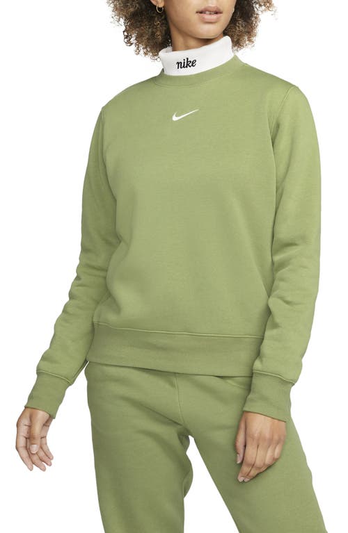 Nike Sportswear Phoenix Fleece Sweatshirt In Green