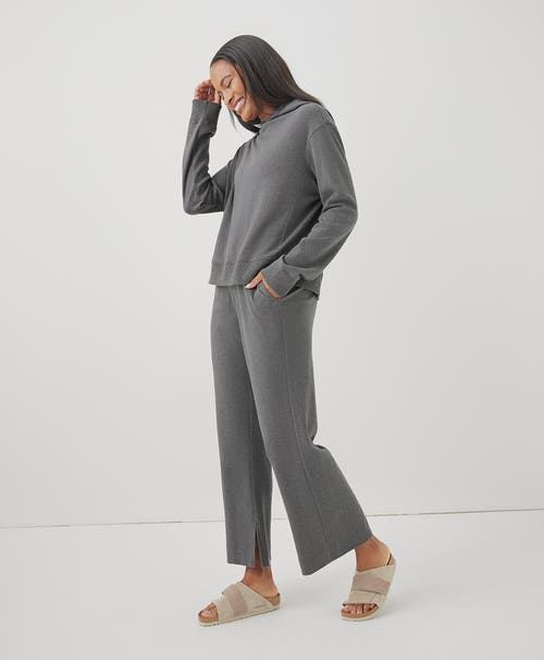 Pact Organic Cotton Airplane Pant In Medium Grey Heather