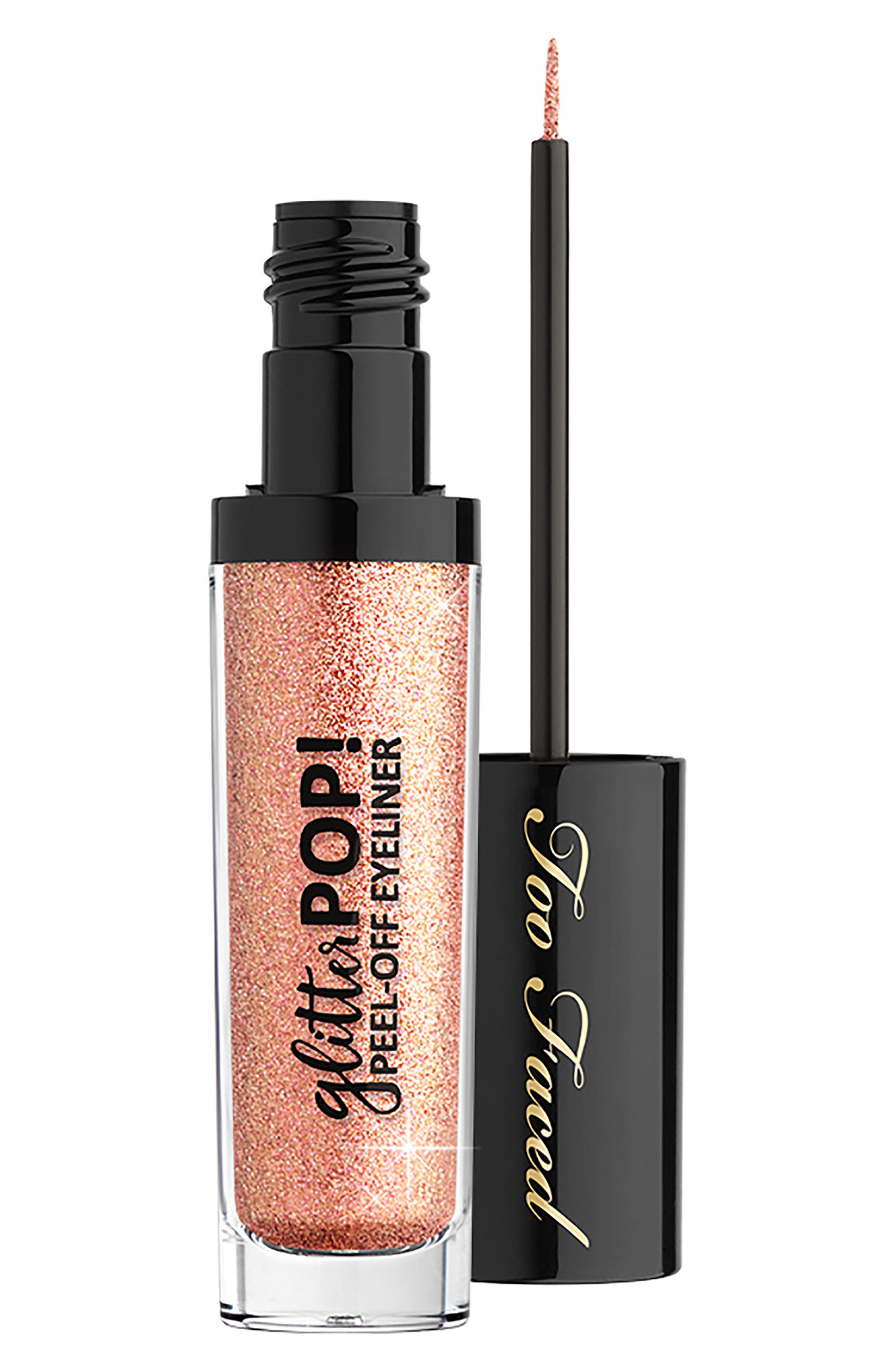 UPC 651986210473 product image for Too Faced Glitter Pop! Peel-Off Eyeliner - Yes Way Rose | upcitemdb.com