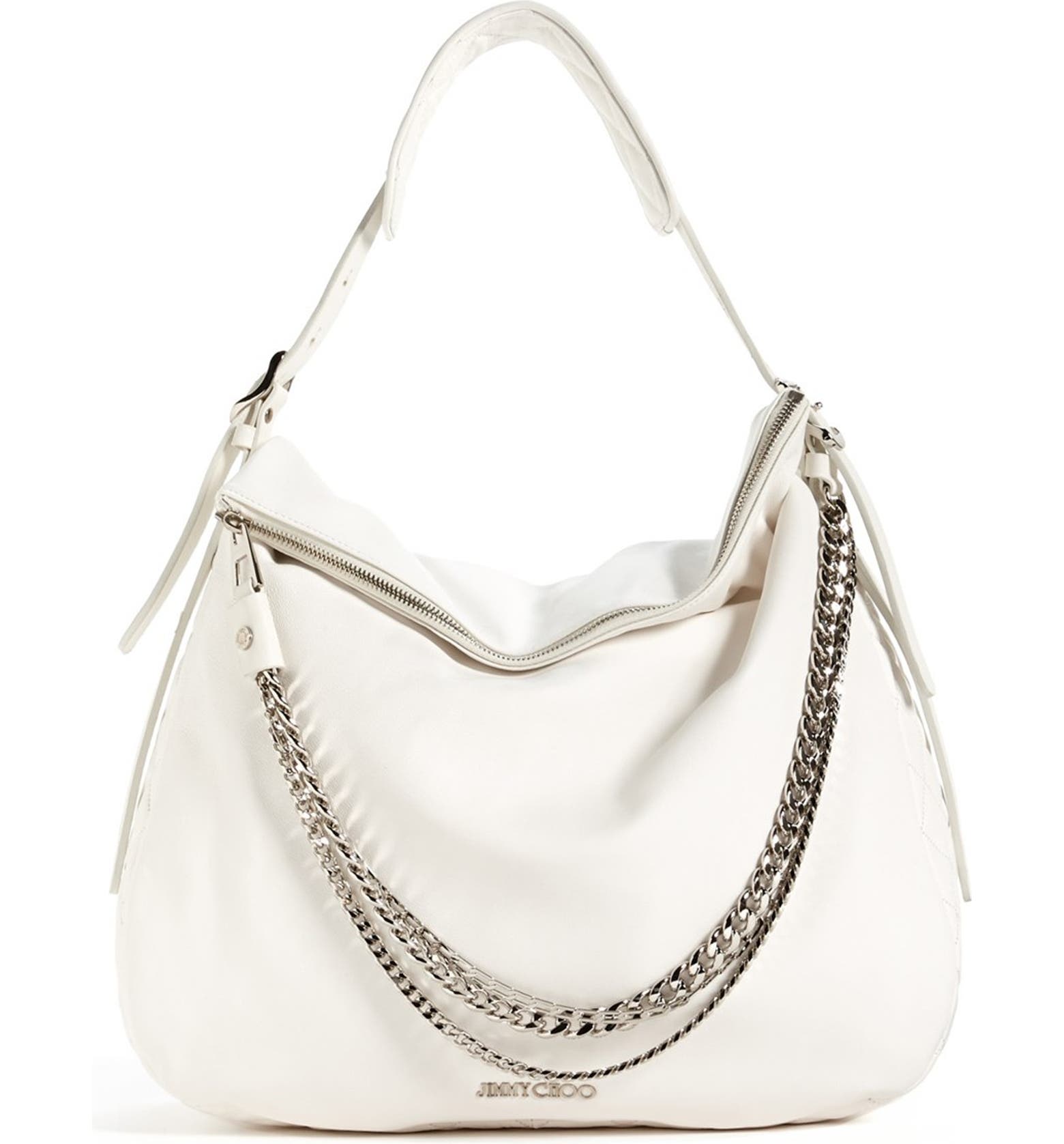 Jimmy Choo 'Large Boho' Leather Hobo | Nordstrom