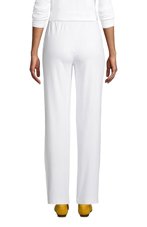 LANDS' END LANDS' END SPORT KNIT HIGH RISE PANTS