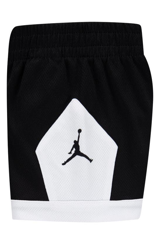 Shop Jordan Hoop Graphic T-shirt & Shorts Set In Off Noir