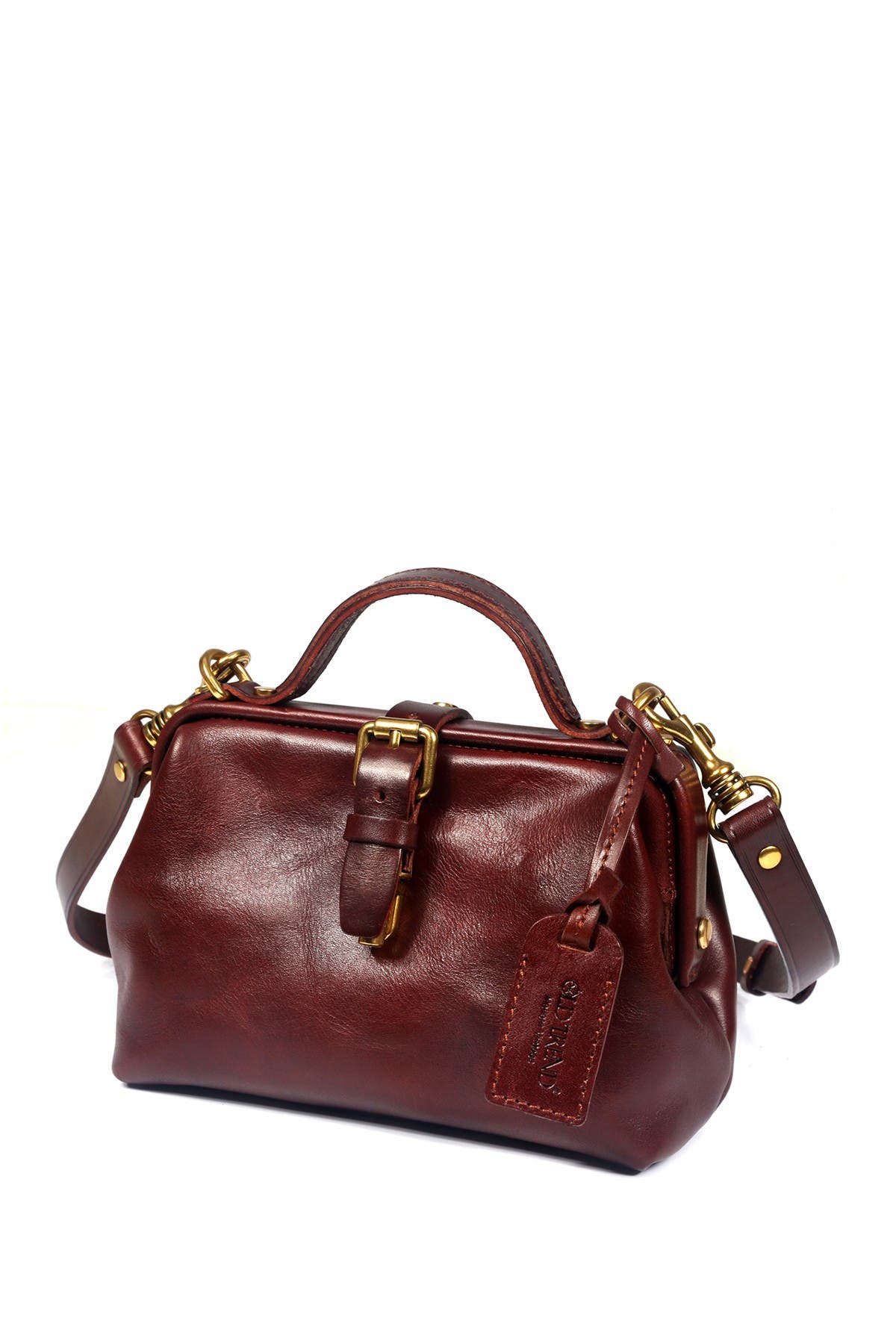 Doctor Crossbody Bag -Brown