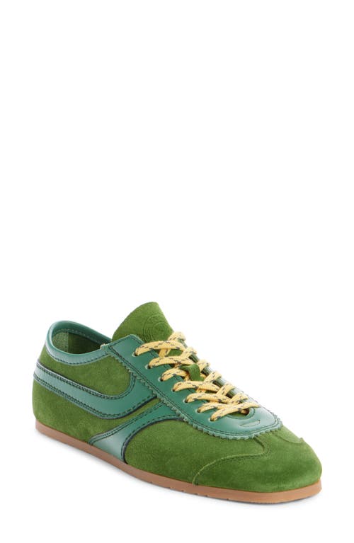 Dries Van Noten Low Top Sneaker in Qu106 Green604 at Nordstrom, Size 6Us