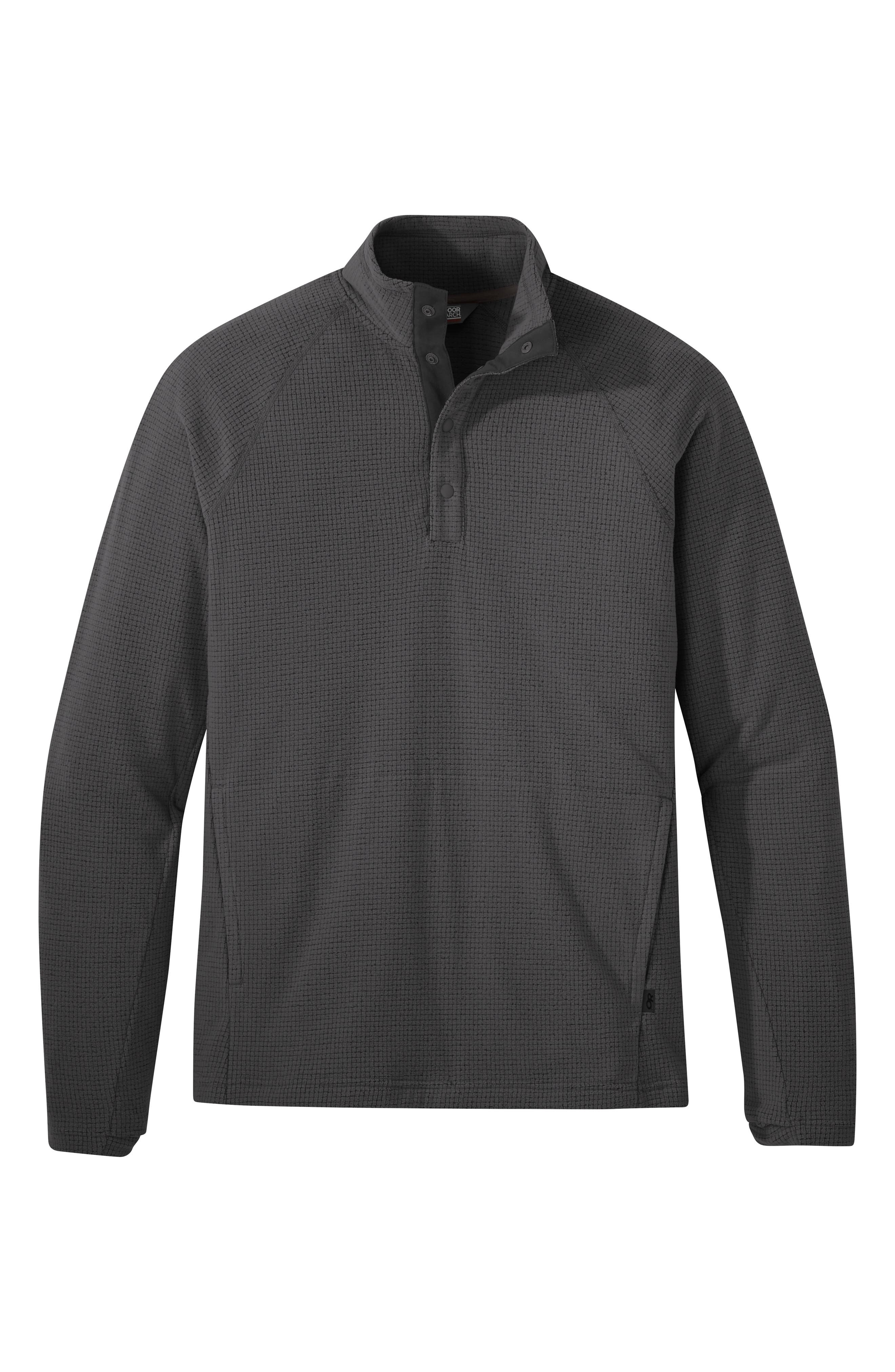 black pullover jacket men's