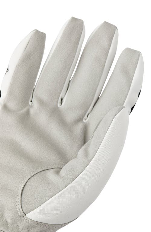 Shop Hestra Comfort Tracker G-loft® Gloves In Black/off White