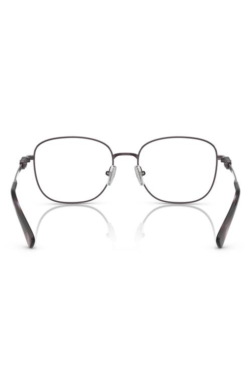 Vogue 52mm Square Optical Glasses In Violet