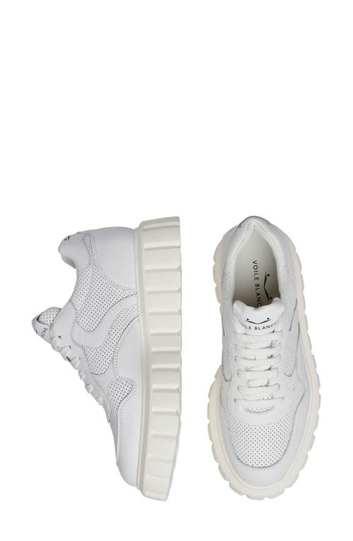 Shop Voile Blanche Grenelle Platform Sneaker In White