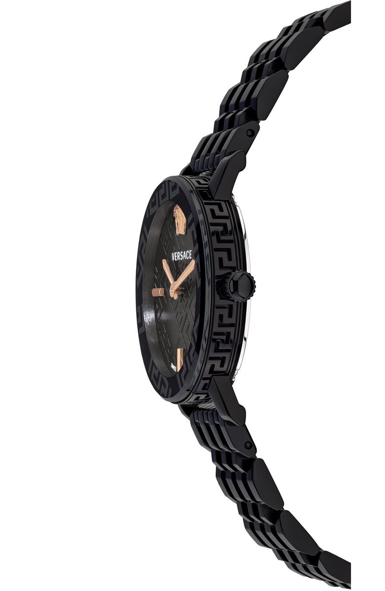 Versace Greca Glass Bracelet Watch, 32mm, Alternate, color, 