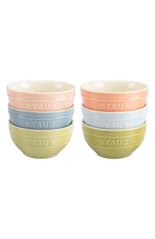 STAUB STAUB 6-PIECE CERAMIC BOWLS