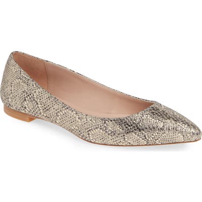 James Chan Nina Skimmer Flat, Metallic
