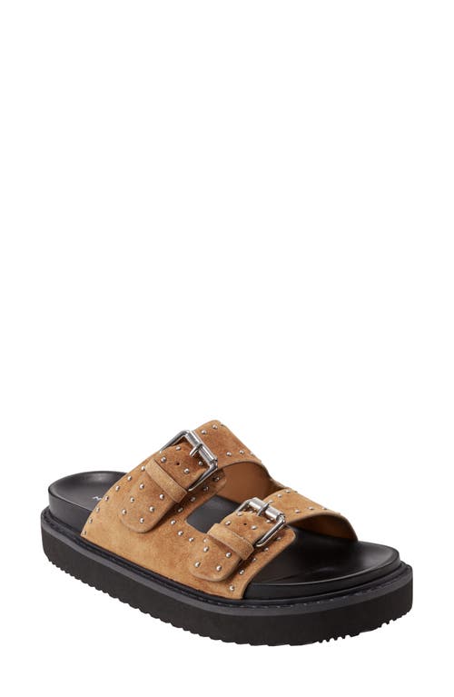 Marc Fisher Ltd Agusta Slide Sandal In Light Natural
