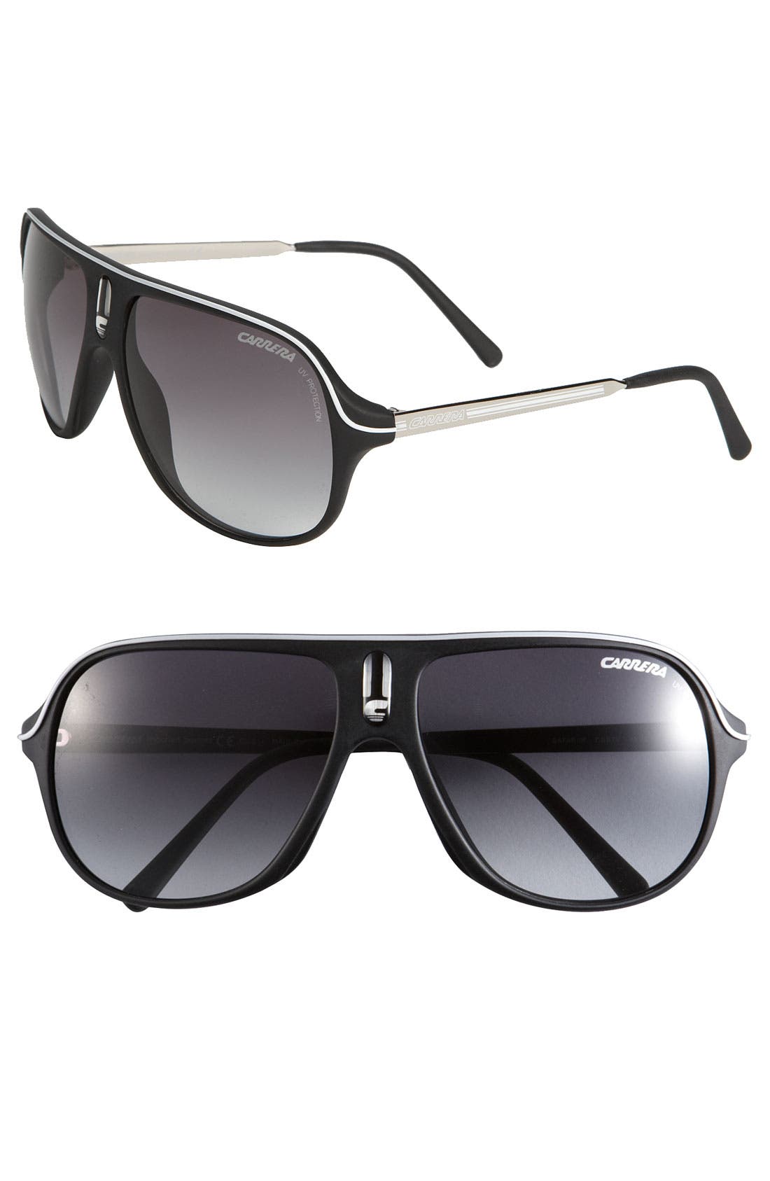 Carrera Eyewear 'Safari' 62mm Retro Inspired Aviator Sunglasses Nordstrom