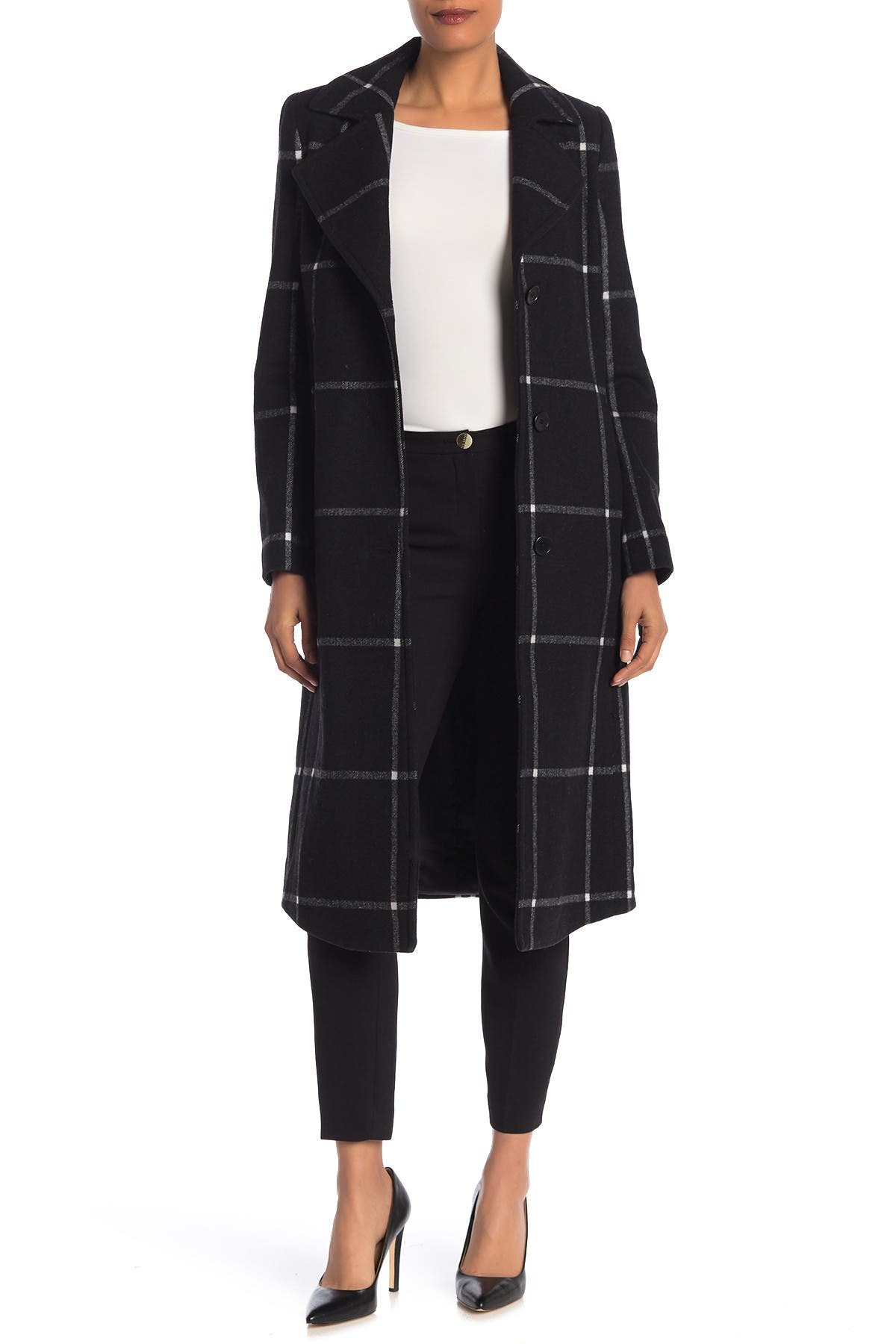 cole haan belted coat