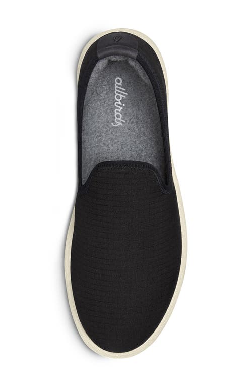 Shop Allbirds Wool Lounger Slip-on Sneaker In Natural Black/natural White